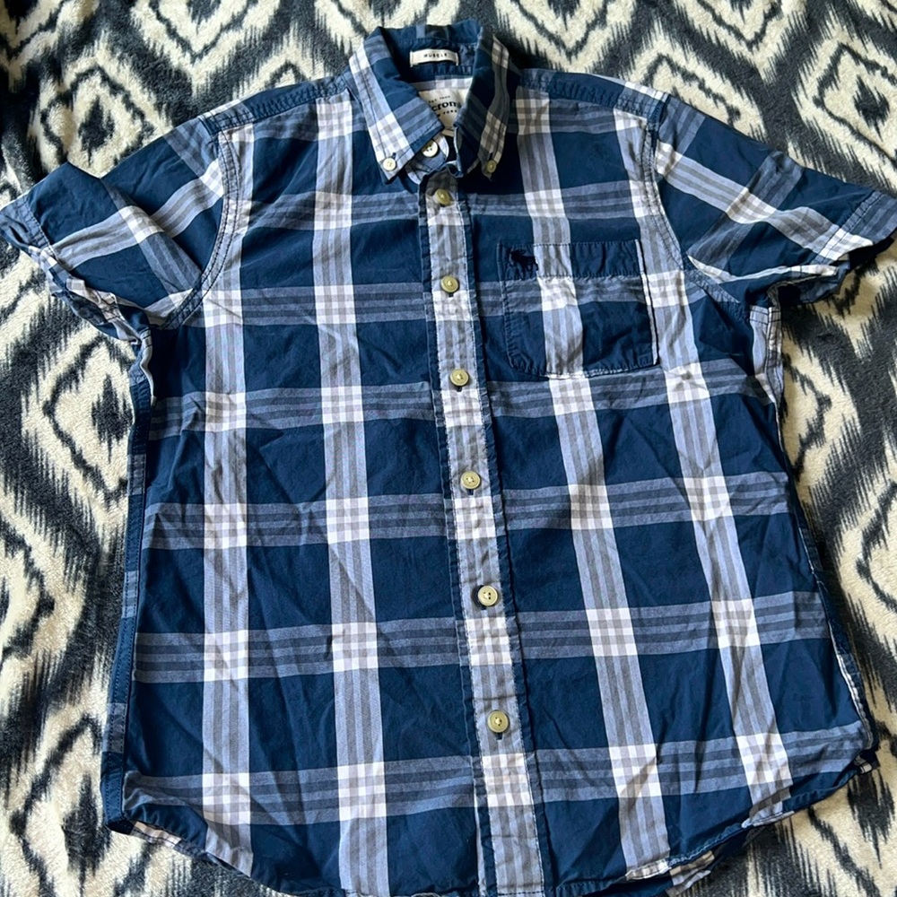 Abercrombie and Fitch boys button up